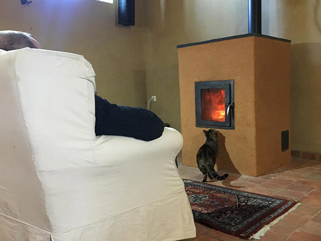 Poêle de masse mini-masse près d'Angers